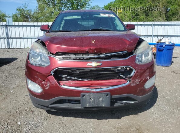 2GNALCEK7H1542677 2017 CHEVROLET EQUINOX Red 