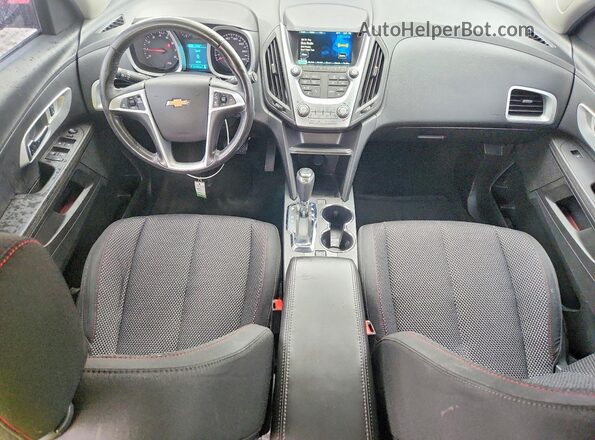 2GNALCEK7H1561892 2017 CHEVROLET EQUINOX Red Dashboard view