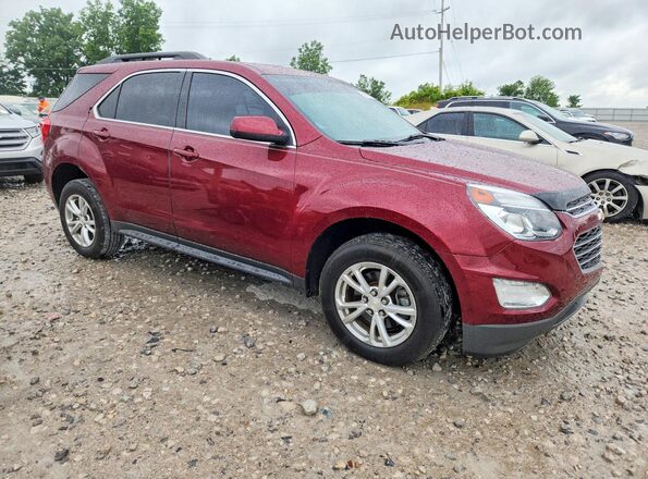 2GNALCEK7H1561892 2017 CHEVROLET EQUINOX Red Front right