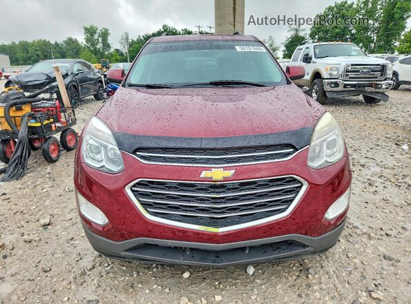 2GNALCEK7H1561892 2017 CHEVROLET EQUINOX Red Front view