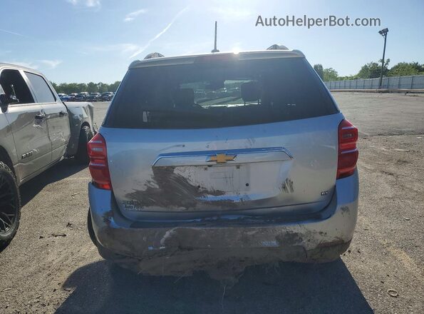 2GNALCEK7H1575629 2017 CHEVROLET EQUINOX Серебряный Вид сзади