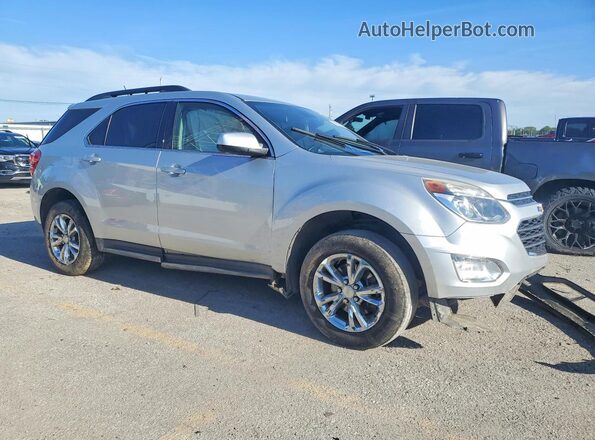 2GNALCEK7H1575629 2017 CHEVROLET EQUINOX Серебряный Передняя правая четверть