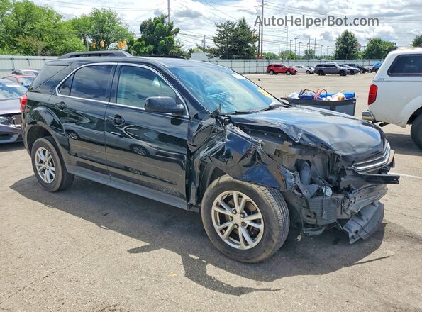 2GNALCEK7H1580684 2017 CHEVROLET EQUINOX Black Przód prawy