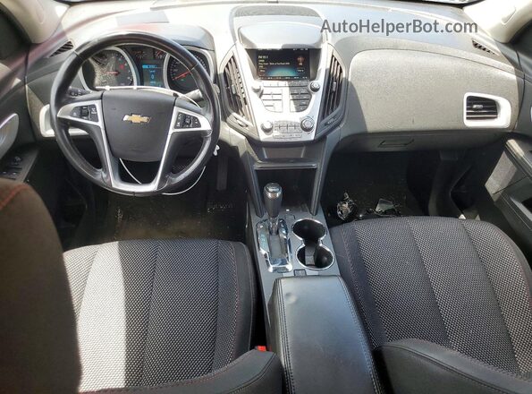 2GNALCEK7H1580684 2017 CHEVROLET EQUINOX Black Widok deski rozdzielczej