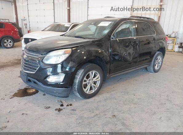 2GNALCEK7H1591085 2017 CHEVROLET EQUINOX Black წინა მარცხენა ხედი სამი მეოთხედიდან