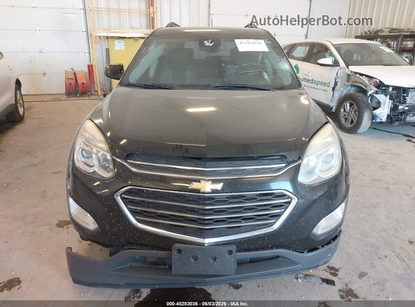 2GNALCEK7H1591085 2017 CHEVROLET EQUINOX Black ხელსაწყოთა პანელის ხედი