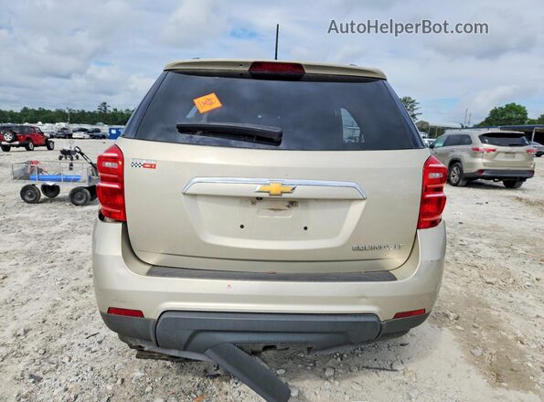 2GNALCEK8G1141962 2016 CHEVROLET EQUINOX Tan Rear view