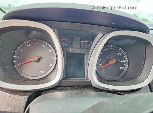 2GNALCEK8G1141962 2016 CHEVROLET EQUINOX Tan Instrument cluster view