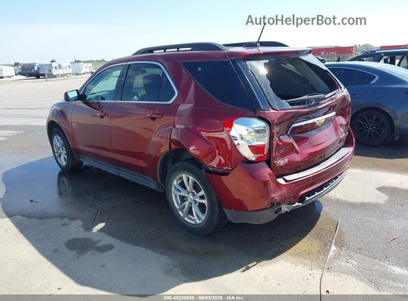 2GNALCEK8G1188229 2016 CHEVROLET EQUINOX Red Rear left