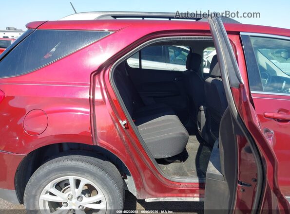 2GNALCEK8G1188229 2016 CHEVROLET EQUINOX Red VIN sticker view