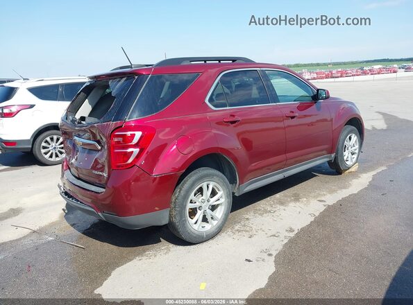 2GNALCEK8G1188229 2016 CHEVROLET EQUINOX Red Rear right