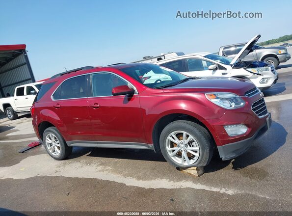 2GNALCEK8G1188229 2016 CHEVROLET EQUINOX Red Rear interior view
