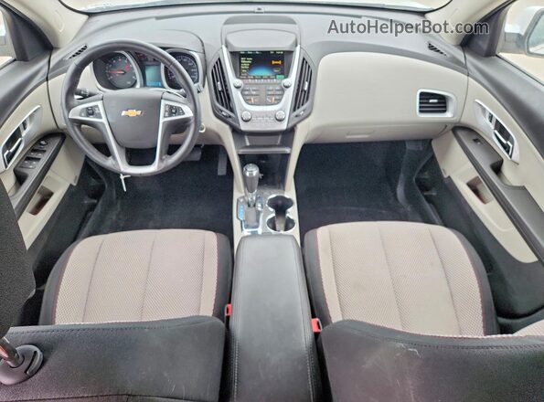 2GNALCEK8G6262624 2016 CHEVROLET EQUINOX White Вид панелі приладів