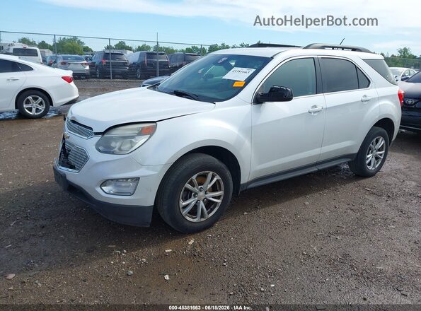 2GNALCEK8H1505881 2017 CHEVROLET EQUINOX White Առջևի ձախ երեք քառորդ տեսարան