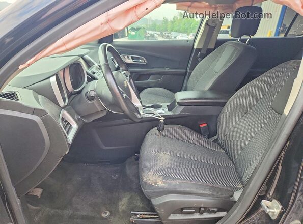 2GNALCEK8H1540730 2017 CHEVROLET EQUINOX Black Вид салону спереду