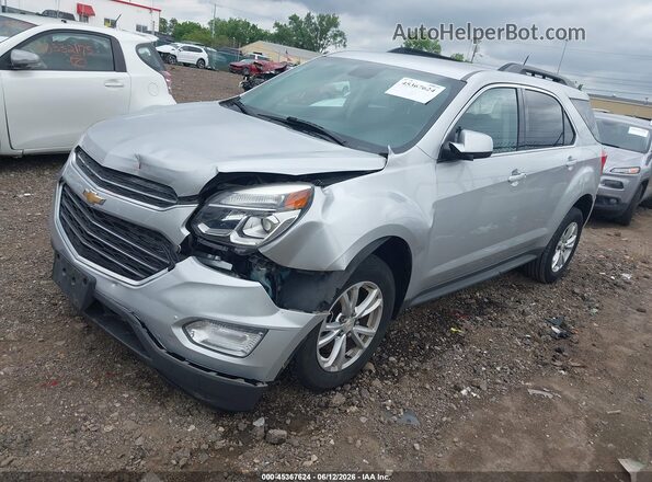 2GNALCEK8H1607889 2017 CHEVROLET EQUINOX Silver Przód lewy