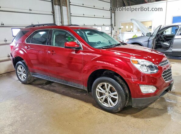 2GNALCEK8H6207365 2017 CHEVROLET EQUINOX Red წინა მარჯვენა