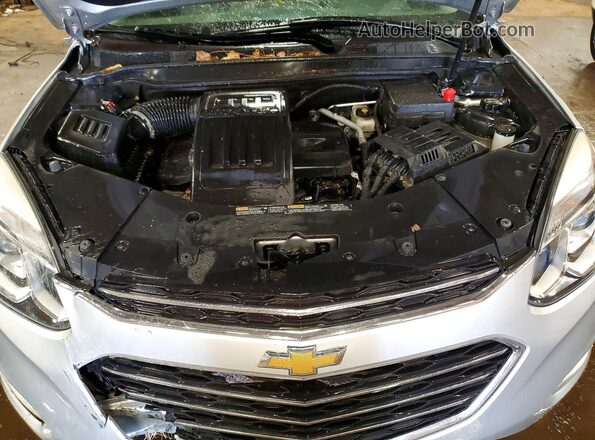 2GNALCEK9G1172203 2016 CHEVROLET EQUINOX Silver Engine compartment view