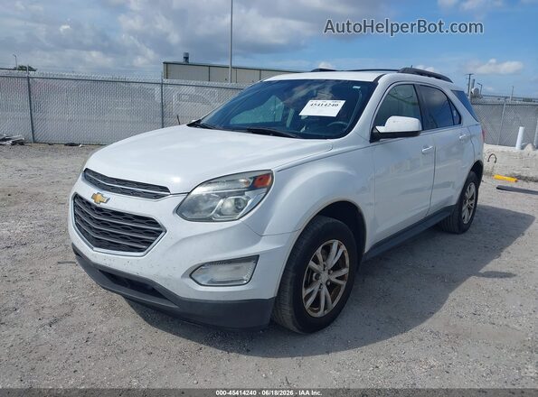 2GNALCEK9G1182102 2016 CHEVROLET EQUINOX White Առջևի ձախ երեք քառորդ տեսարան