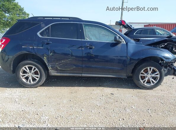 2GNALCEK9H6287419 2017 CHEVROLET EQUINOX Blue Widok wnętrza z tyłu