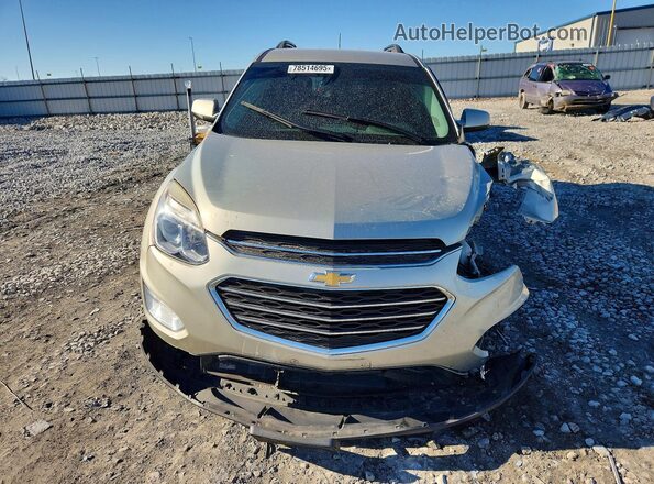 2GNALCEKXG1173134 2016 CHEVROLET EQUINOX Beige წინა ხედი
