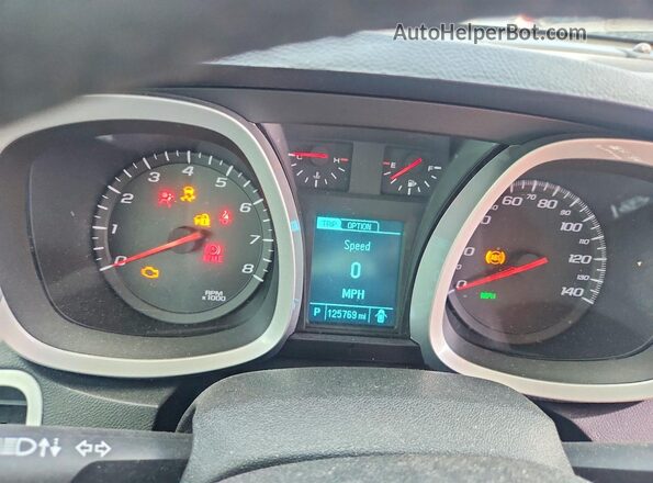 2GNALCEKXG1173134 2016 CHEVROLET EQUINOX Beige ხელსაწყოთა პანელის ხედი