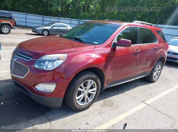 2GNALCEKXG1178236 2016 CHEVROLET EQUINOX Red Front left