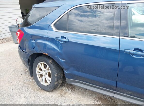 2GNALCEKXG6334276 2016 CHEVROLET EQUINOX Blue 