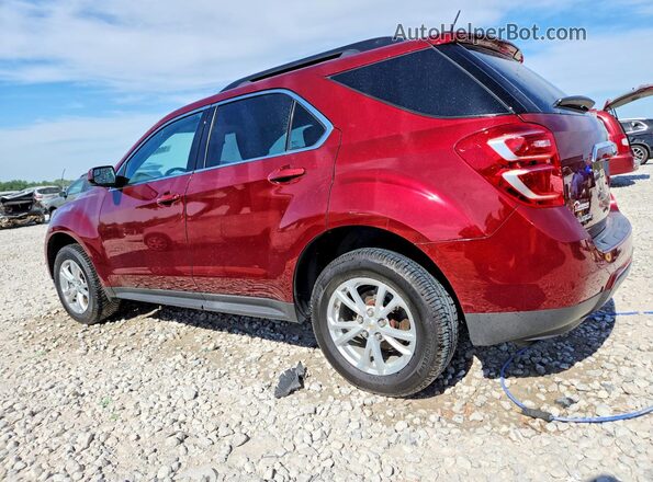 2GNALCEKXH1555567 2017 CHEVROLET EQUINOX Burgundy Tył lewy