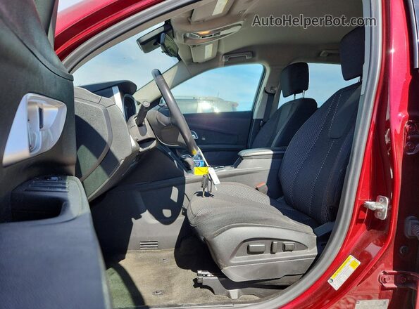 2GNALCEKXH1555567 2017 CHEVROLET EQUINOX Burgundy Widok wnętrza z przodu