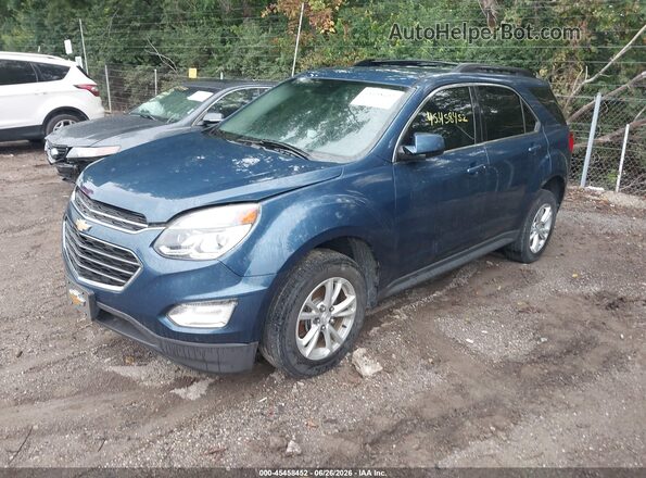2GNALCEKXH6182520 2017 CHEVROLET EQUINOX Blue Przód lewy
