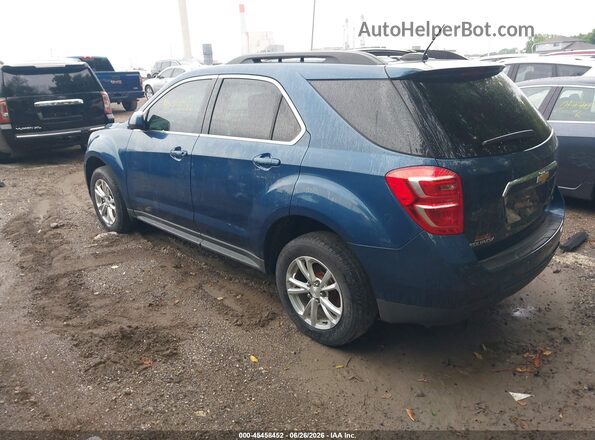 2GNALCEKXH6182520 2017 CHEVROLET EQUINOX Blue Tył lewy