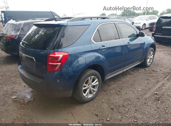 2GNALCEKXH6182520 2017 CHEVROLET EQUINOX Blue Tył prawy
