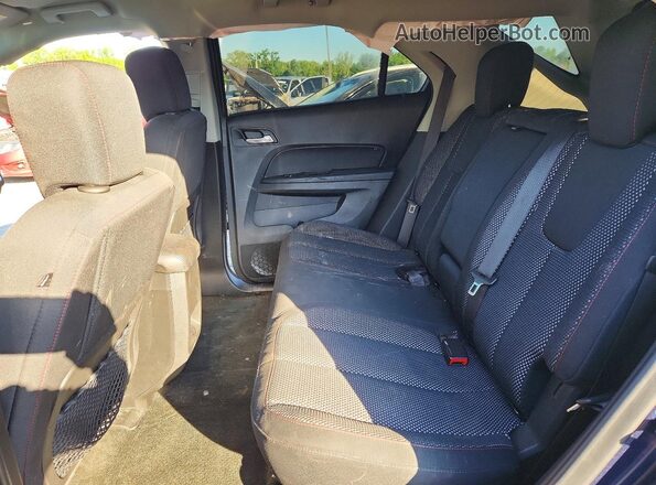 2GNALCEKXH6253845 2017 CHEVROLET EQUINOX Синий Вид задней части салона
