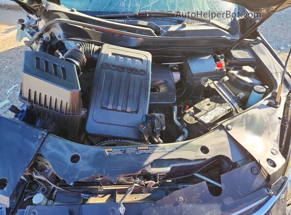 2GNALCEKXH6253845 2017 CHEVROLET EQUINOX Синий Вид подкапотного пространства