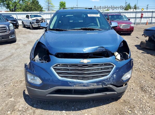 2GNALDEK2H6160498 2017 CHEVROLET EQUINOX Blue Widok z przodu