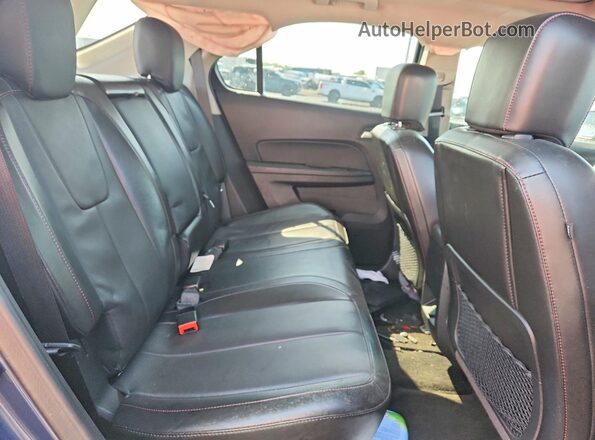 2GNALDEK2H6258270 2017 CHEVROLET EQUINOX Blue Rear interior view