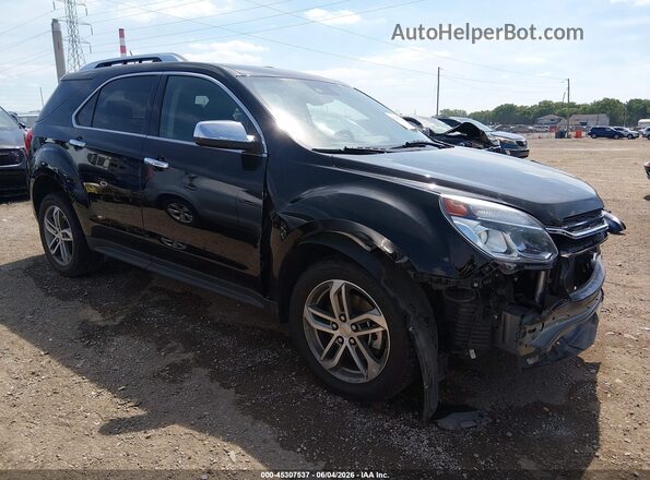2GNALDEK6H1532728 2017 CHEVROLET EQUINOX Black წინა ხედი