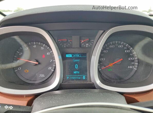 2GNALDEK8H1505823 2017 CHEVROLET EQUINOX White Սարքավորումների վահանակի տեսք