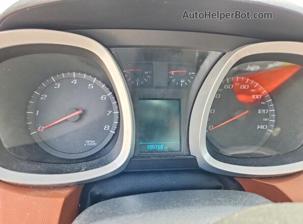 2GNALDEKXH1505032 2017 CHEVROLET EQUINOX White Vista del cuadro de instrumentos