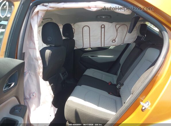 2GNAXHEV0J6132095 2018 CHEVROLET EQUINOX Orange Widok naklejki z numerem VIN