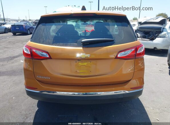 2GNAXHEV0J6132095 2018 CHEVROLET EQUINOX Orange 