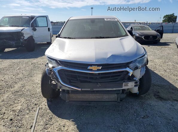 2GNAXHEV0J6321913 2018 CHEVROLET EQUINOX Silver Вид спереду