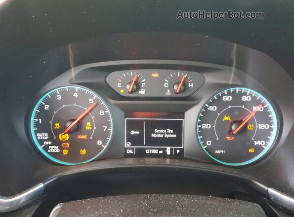 2GNAXHEV0M6153288 2021 CHEVROLET EQUINOX Gray Սարքավորումների վահանակի տեսք