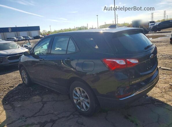 2GNAXHEV2J6327986 2018 CHEVROLET EQUINOX Black Rear left