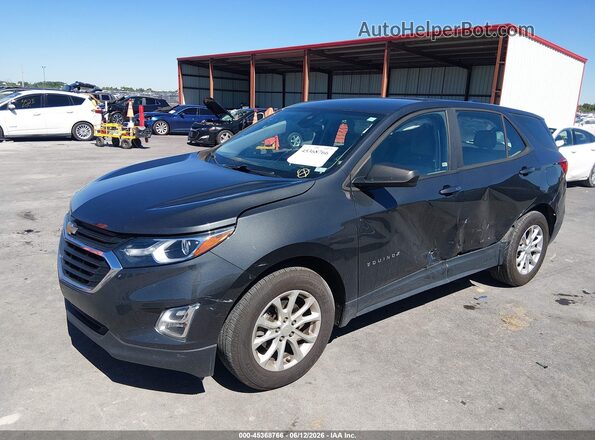 2GNAXHEV2L6146597 2020 CHEVROLET EQUINOX Black Передня ліва чверть