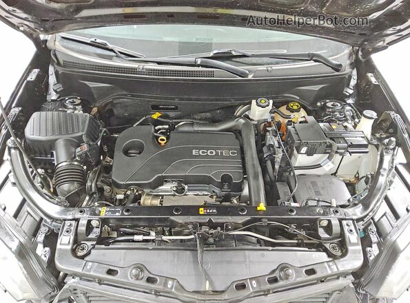 2GNAXHEV4L6226001 2020 CHEVROLET EQUINOX Black Widok komory silnika