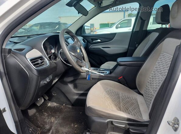 2GNAXHEV6K6301540 2019 CHEVROLET EQUINOX White Вид салону спереду