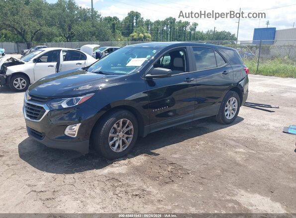 2GNAXHEV6L6269013 2020 CHEVROLET EQUINOX Черный Передняя левая четверть