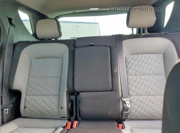 2GNAXHEV7L6168580 2020 CHEVROLET EQUINOX Black Rear seats view
